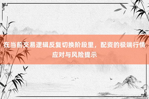 在当前交易逻辑反复切换阶段里，配资的极端行情应对与风险提示